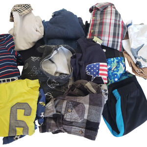 Lot of Boy SIZE 3T Clothes 17 PIECES Assorted Box Back to School Playdate Casual